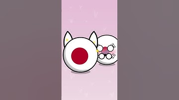 Korea Draws on Japan #countryballs