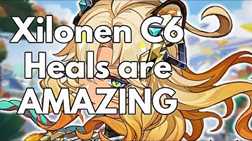 How Xilonen C6 healing works