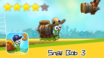 Snail Bob 3 Level 23-25 Walkthrough Beyond The Sky Recommend index four stars