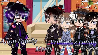 William's Family meets Afton Family || FNaF || Afton Family || ☆*•Black Cat Dragon•*☆