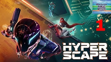 Hyper Scape Gameplay Walkthrough Part 1 - Glimpse into the future of Battle Royale