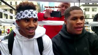 The Break Room Talk Show: Devin Haney, Amanda Serrano, Michael The Bounty Hunter FIGHT WEEK! Pt 1