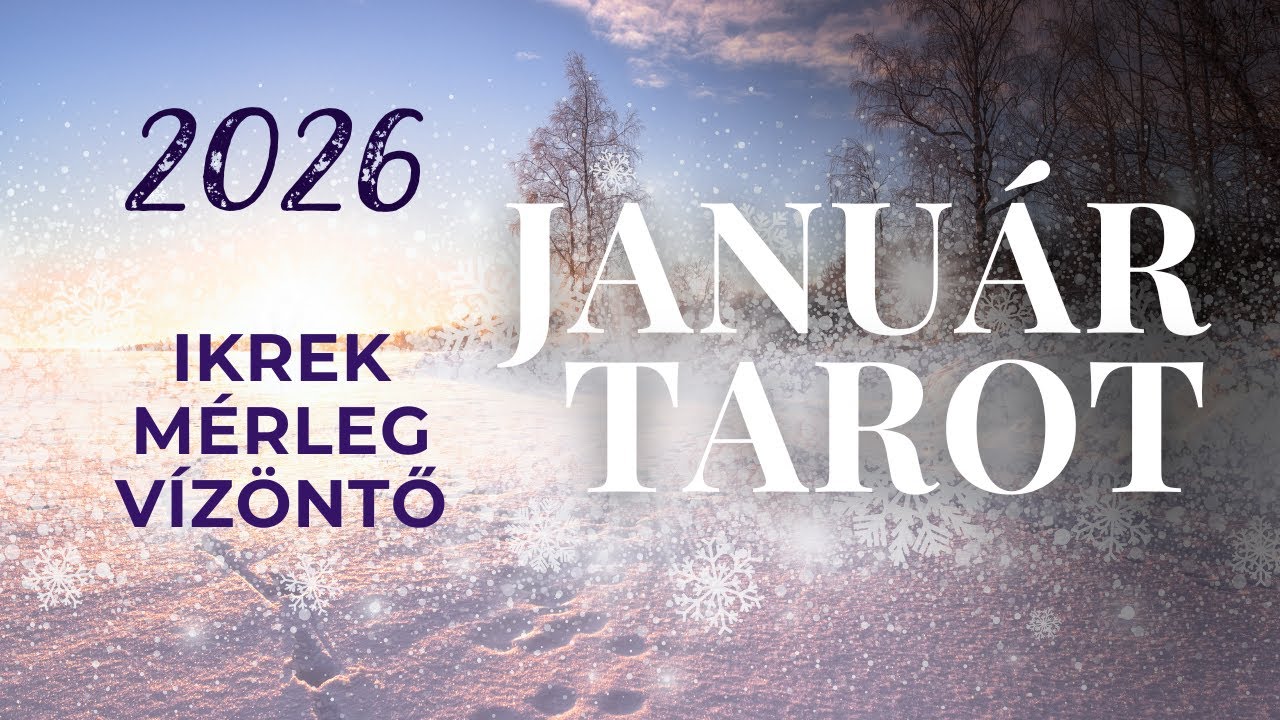 IKREK♊ MÉRLEG♎ VÍZÖNTŐ♒ | JANUÁR havi Tarot előrejelzés ✨