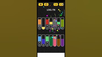 Water sort game level 779