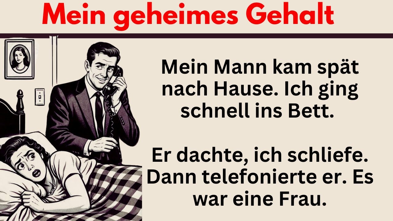 #111 | Mein Mann betrügt mich heimlich – Deutsch lernen mit wahre Geschichte