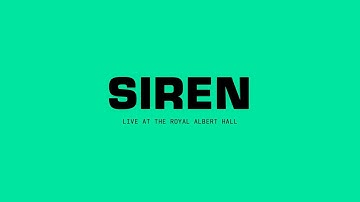 The Blaze - SIREN (Live at The Royal Albert Hall) [Audio]