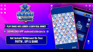 Play Snake & Ladder Game And Earn Real Money |  Earning Apps 2022 screenshot 1