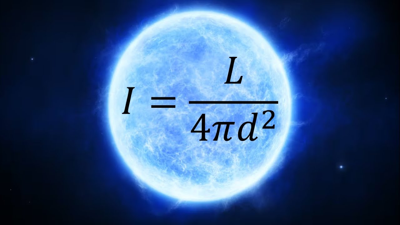 intensity of light of a star