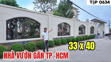 Tập 0634 (đã bán) Nhà Vườn gần tpHCM | Nhà vườn Long An đẹp xuất sắc mê luôn | Nhà vườn 365