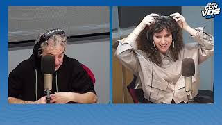 Marina Wil en Traslanoche con Sergio Cirigliano