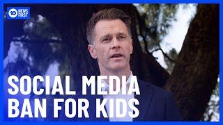 NSW Premier Throws Support Behind Minimum Age Restriction For Social Media | 10 News First