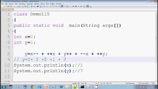 Lecture 56: Increment and Decrement Operators in Java - Part 10