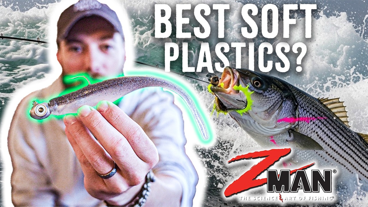 Are These The BEST SOFT PLASTICS For Surf Fishing For Striped Bass? – HUGE ZMAN UNBOXING