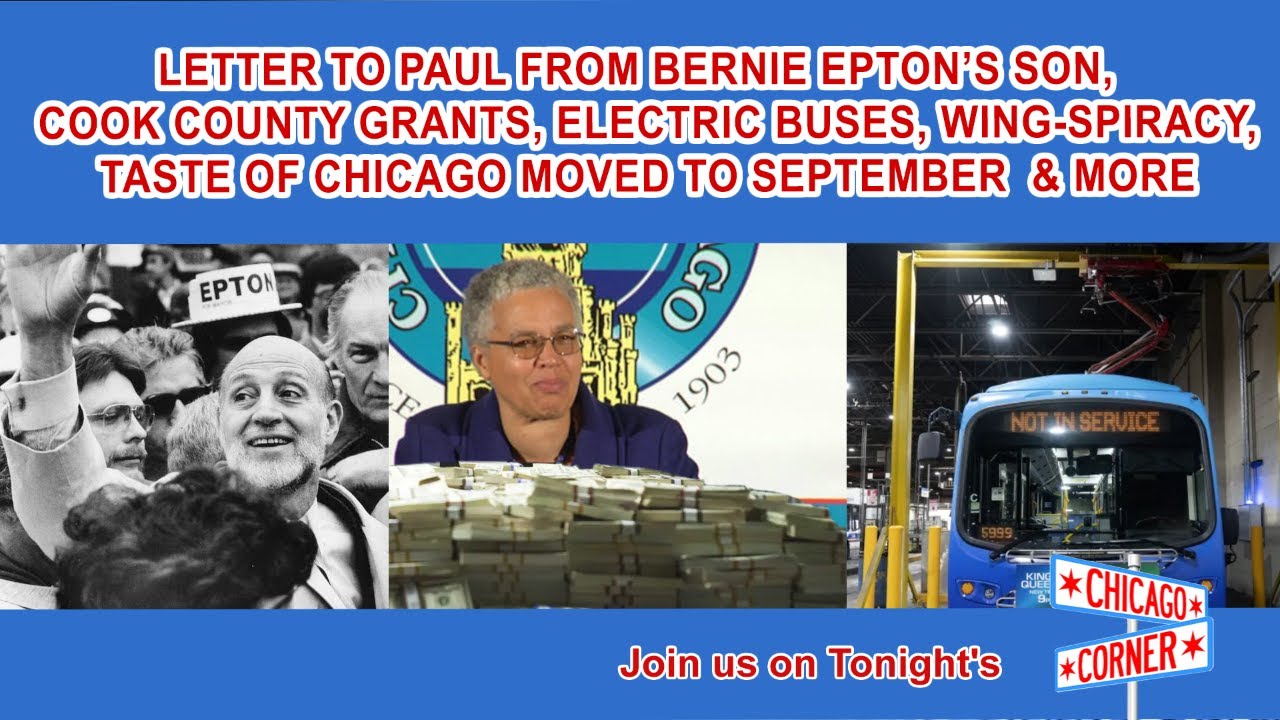 Epton’s Son Advises Vallas, Cook County Grants, Wingspiracy, Taste