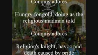 Running Wild - Conquistadores (with lyrics)