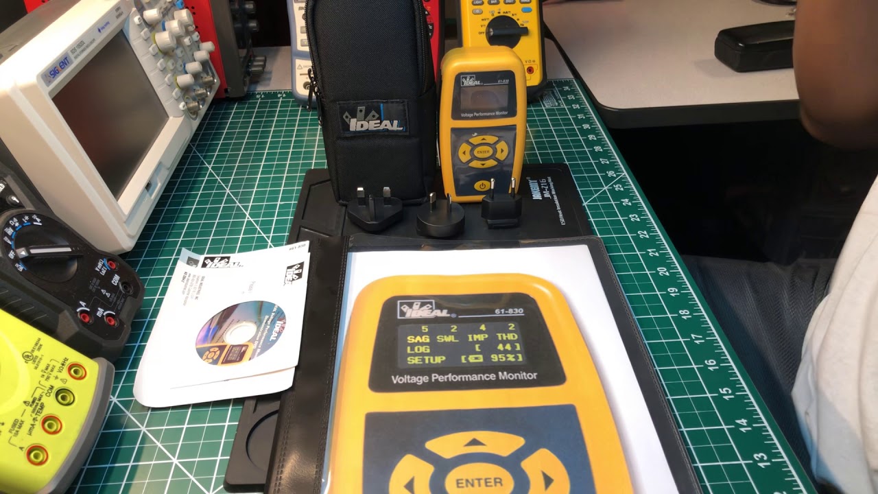 IDEAL INDUSTRIES 61 830 Voltage Performance Monitor Pt 1 ideal-industries-61-830-voltage-performance-monitor-pt-1