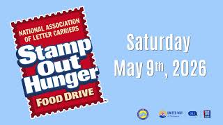 UWDE - Stamp Out Hunger May 9, 2026 with the National Association of Letter Carriers