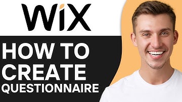 HOW TO CREATE A QUESTIONNAIRE ON WIX (2025)