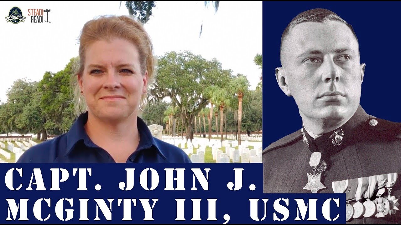 MEDAL OF HONOR JOHN J MCGINTY USMC HISTORY ANCESTRY GENEALOGY 