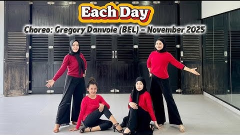 Each Day - Line dance | Choreo : @Gregory.danvoie (BEL) - Intermediate - November 2025