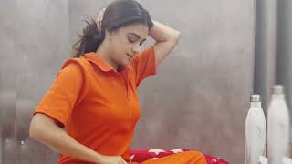 Actor Keerthy Suresh Hot Tie Her Hair Tamil Actor Hot