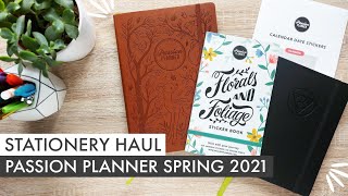 Passion Planner Spring 2021 Launch | Stationery Haul & First Impressions
