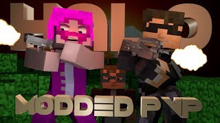 Modded PvP: Halo Edition! Ft. MunchingBrotato, SkyDoesMinecraft, Dartron and Sub!