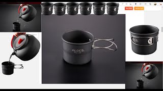 Alocs TW-402 Portable Mini 150ml Camping Water Cup Mug.AliExpress Mini tasse à eau de camping