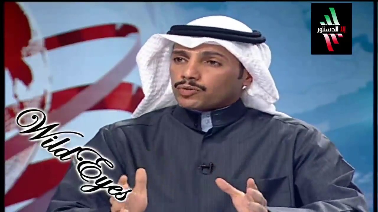 النائب مرزوق الغانم مع عبدالله بوفتين على لقاء الراي