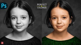 Perfect ✔️ Colorize Black and White Photos in Photoshop 👍