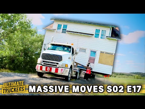 Family's New Home Is Skidding Off The Road! | Massive Moves S2 E17 | Full Episode
