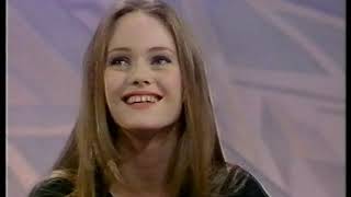 Vanessa Paradis int + Chanel TV ad @ Wogan, 15 apr 91