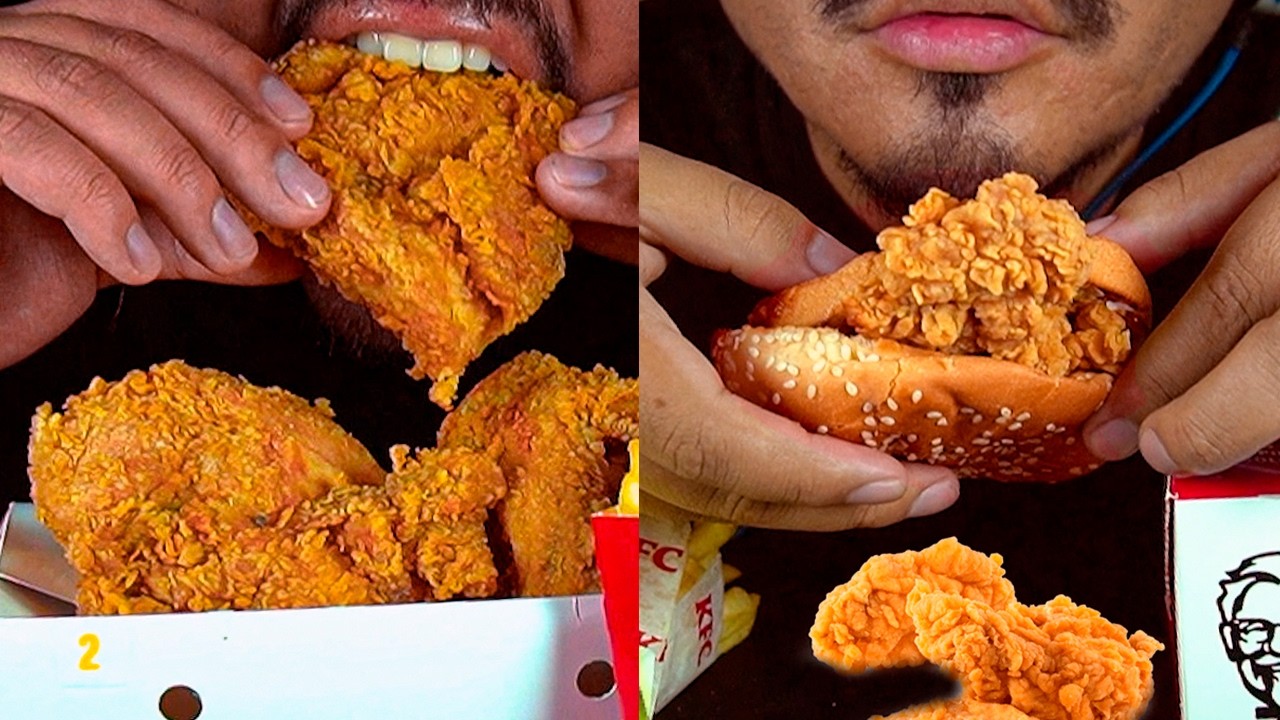 KFC vs McDonald's | ASMR