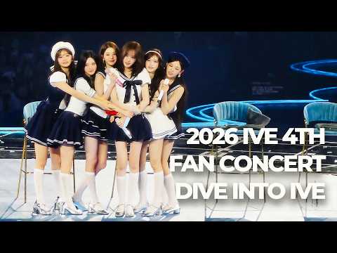 2026 IVE THE 4TH FAN CONCERT 〈DIVE into IVE〉Fancam