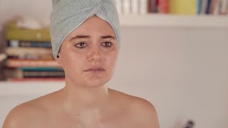 Women towel was taken enf