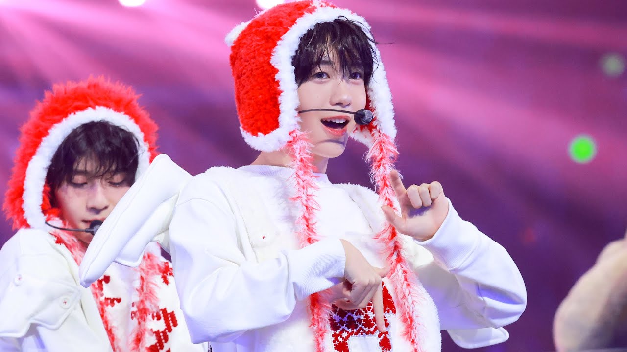 [4K] 251225 NCT WISH - TT cover 료 RYO FOCUS FANCAM 가요대전 트와이스 티티 커버