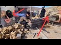 Ramin And His Mother Building The Walls Of A Village House And The Delicioustaste Of Bakhtiari Kebab 