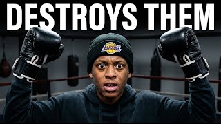 Lil Jstew DESTROYS Starting 5 K IN BOXING?!