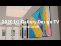 Lg gallery design tv l unveiling the secret of the flush fit on your wall  installation film