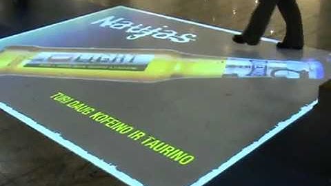 SÀN QUẢNG CÁO TƯƠNG TÁC - Interactive floor