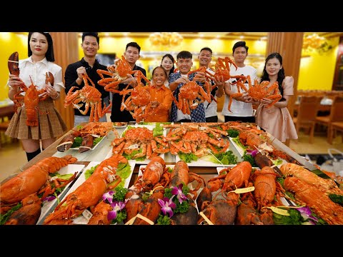 Hưng Vlog - Đưa Mẹ Đi Quảng Ninh Dự Bữa Tiệc Hải Sản Khổng Lồ 100 Triệu