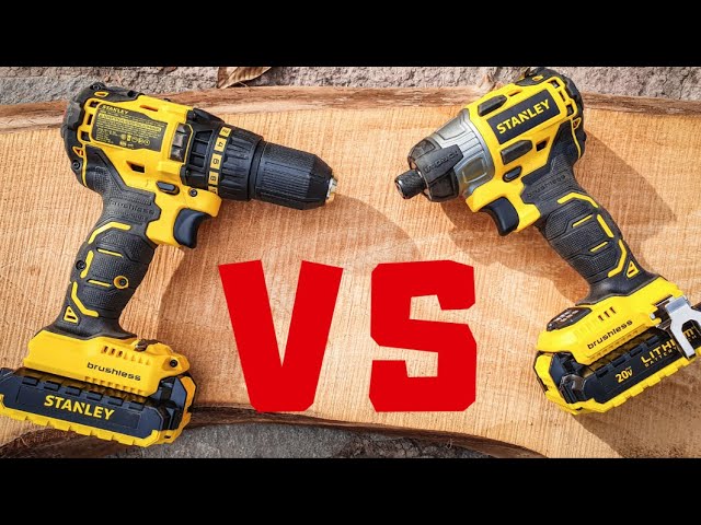 Taladro VS Atornillador De Impacto - YouTube