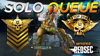 I SOLO QUEUED to TOP 250 in Battlefield RedSec Ranked…