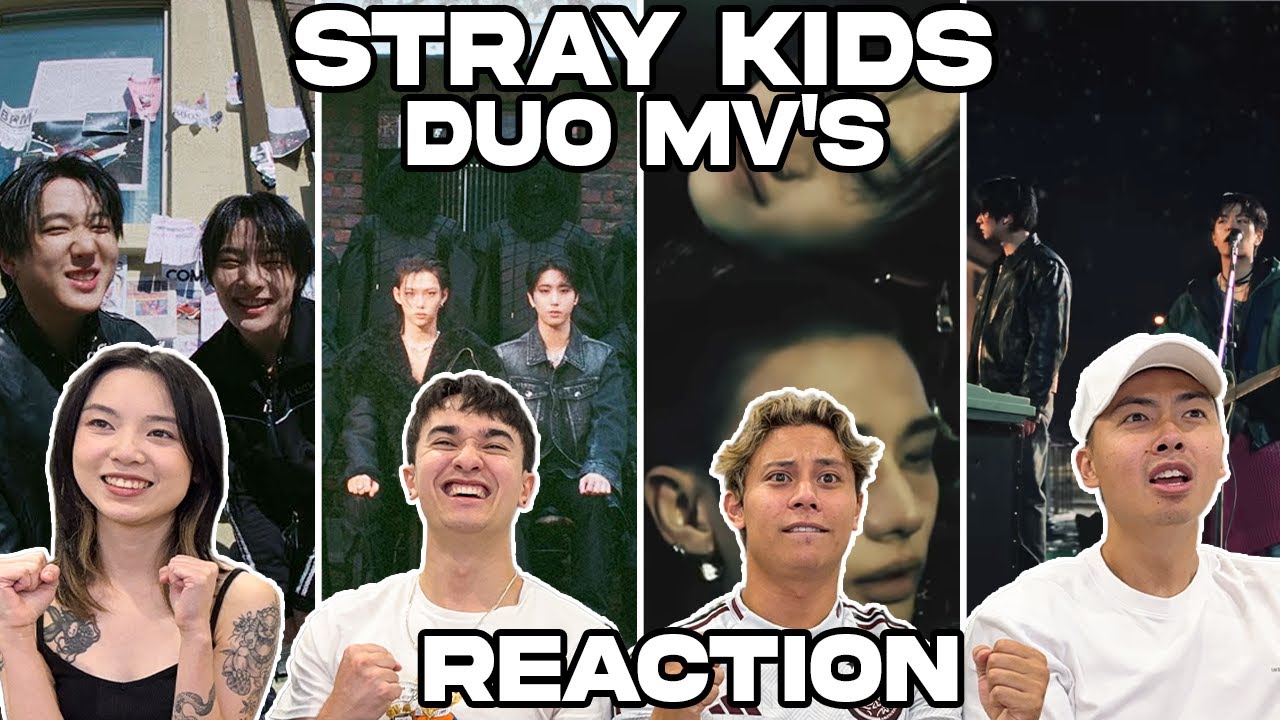 WE WATCH 4 STRAY KIDS DUO MVS!
