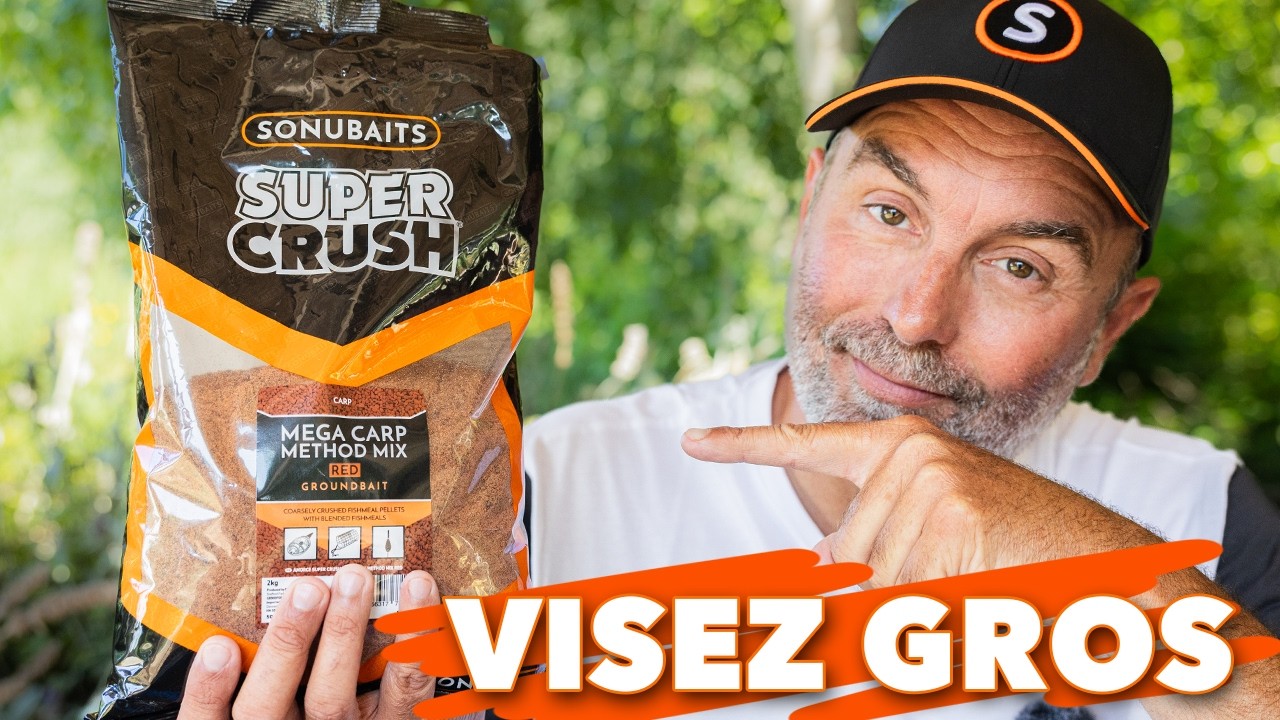 MEGA CARP - L'amorce supercrush  qui vise plus gros !