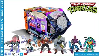 Teenage Mutant Ninja Turtles Rotocast Retro Villains Four-Pack (2021)