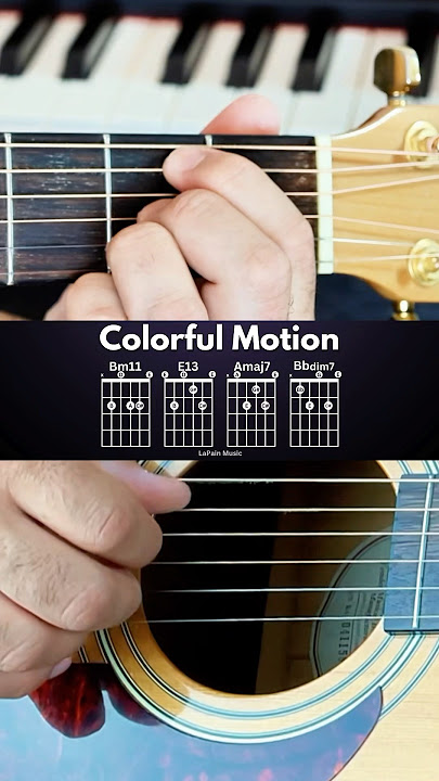 Colorful Motion | Bm11 – E13 – Amaj7 – Bbdim7 | Red Dot Guitar Loop #Shorts
