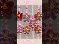 簡単☆華やか☆梅の花の吊るし飾り Plum blossom hanging decoration