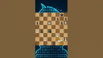 #shorts #chess "Double Queen Sacrifice – Genius or Madness?"