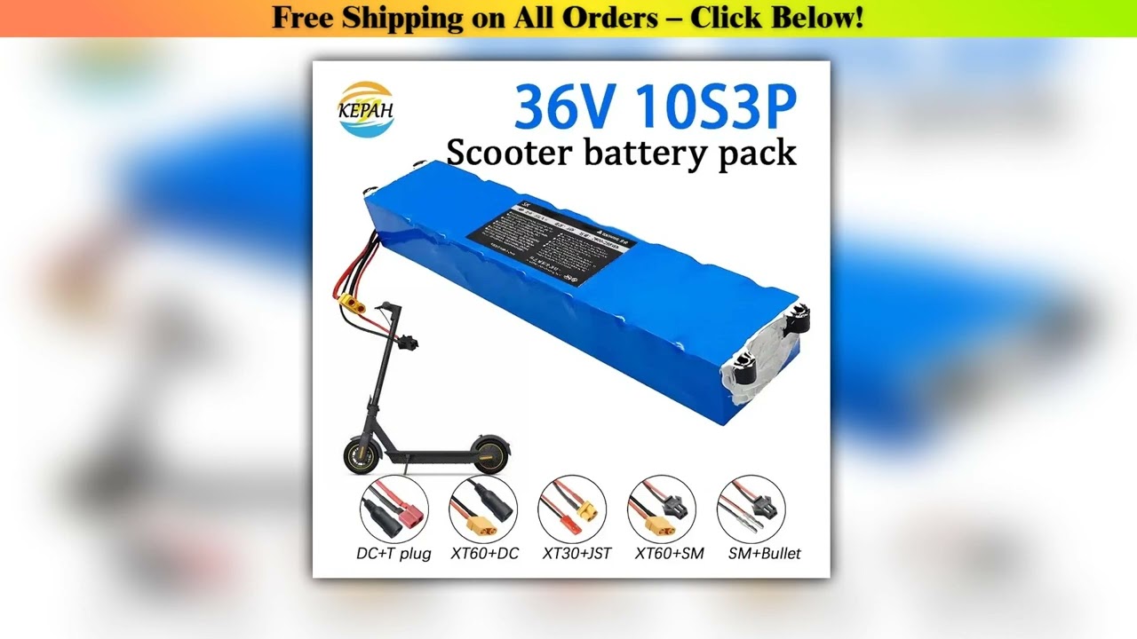 10S3P 36V Battery 7800mAh Suitable For Xiaomi M365/M365pro New Electric Scooter Battery 18650